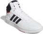 Adidas Sportswear Hoops 3.0 Mid Classic Vintage Schoenen Unisex Wit - Thumbnail 1