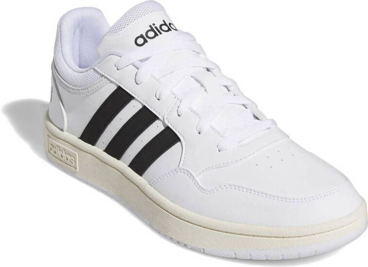 adidas Sportswear Hoops 3.0 sneakers wit zwart