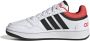 Adidas Sportswear Hoops 3.0 sneakers wit zwart rood Imitatieleer 38 2 3 - Thumbnail 4