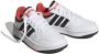 Adidas Sportswear Hoops 3.0 sneakers wit zwart rood Imitatieleer 38 2 3 - Thumbnail 5