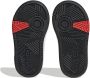 Adidas Sportswear Hoops 3.0 sneakers wit zwart rood Imitatieleer 23 1 2 - Thumbnail 4
