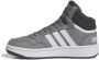 Adidas Sportswear Hoops Mid 3.0 sneakers grijs wit Imitatieleer 37 1 3 - Thumbnail 1