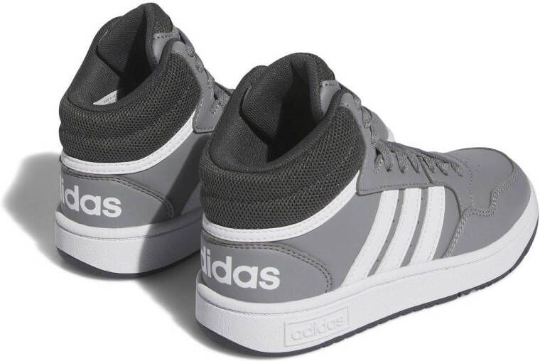 adidas Sportswear Hoops Mid 3.0 sneakers grijs wit
