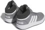 Adidas Sportswear Hoops Mid 3.0 sneakers grijs wit Imitatieleer 37 1 3 - Thumbnail 3