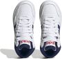 Adidas Sportswear Hoops Mid 3.0 sneakers wit blauw rood Jongens Imitatieleer 39 1 3 - Thumbnail 8