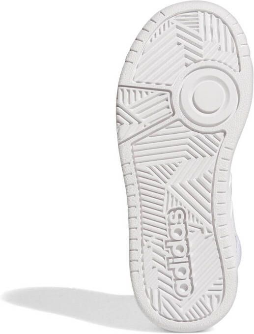 adidas Sportswear Hoops Mid 3.0 sneakers wit grijs