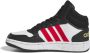 Adidas Sportswear Hoops Mid 3.0 sneakers wit rood zwart Jongens Imitatieleer 38 2 3 - Thumbnail 1