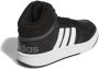 Adidas Sportswear Hoops sneakers zwart wit Imitatieleer 38 2 3 - Thumbnail 5