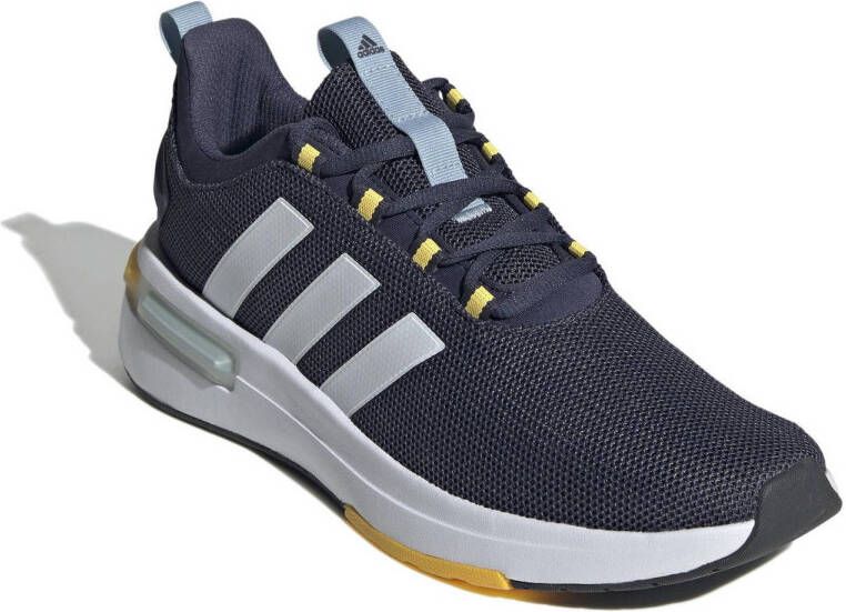 adidas Sportswear Racer TR23 sneakers donkerblauw wit geel