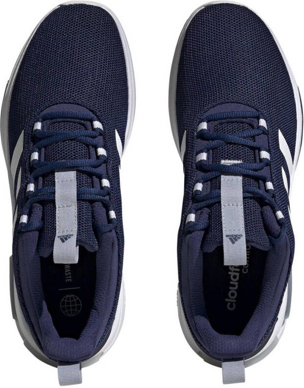 adidas Sportswear Racer TR23 sneakers donkerblauw wit zilvergrijs