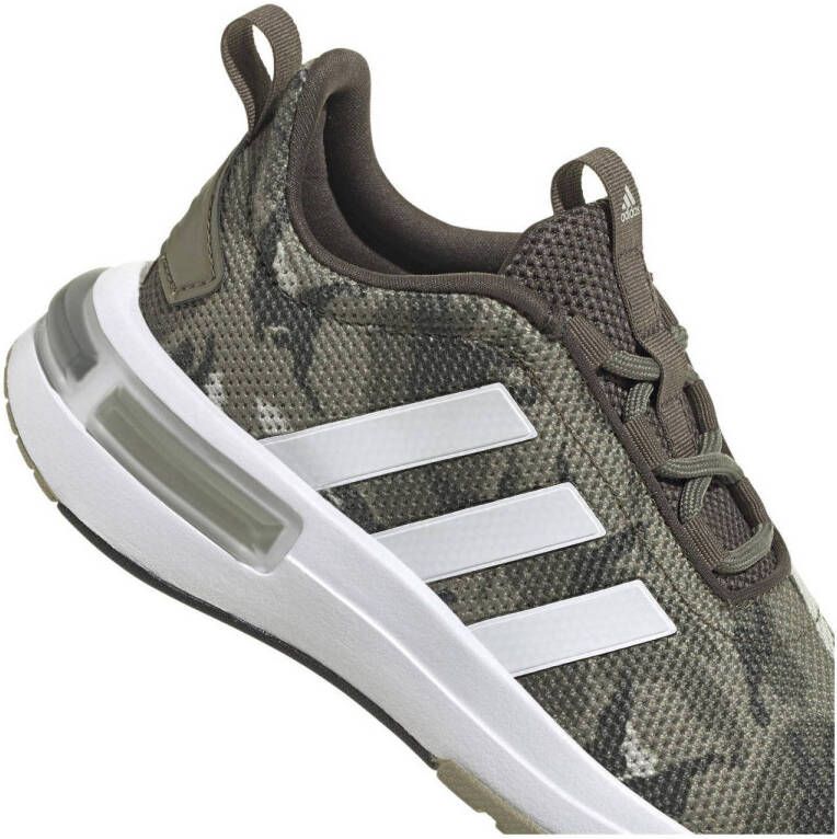 adidas Sportswear Racer TR23 sneakers donkergroen camouflage