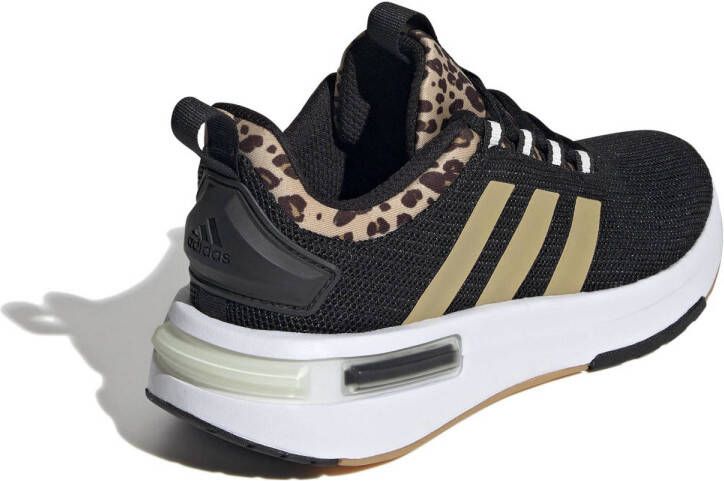 adidas Sportswear Racer TR23 sneakers zwart dierenprint