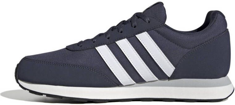 adidas Sportswear Run 60s 2.0 sneakers donkerblauw wit zwart