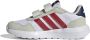Adidas Sportswear Run 60s sneakers wit beige rood Mesh 35 - Thumbnail 4