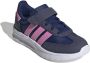 Adidas Sportswear Run 70s 2.0 sneakers donkerbblauw roze zwart - Thumbnail 2