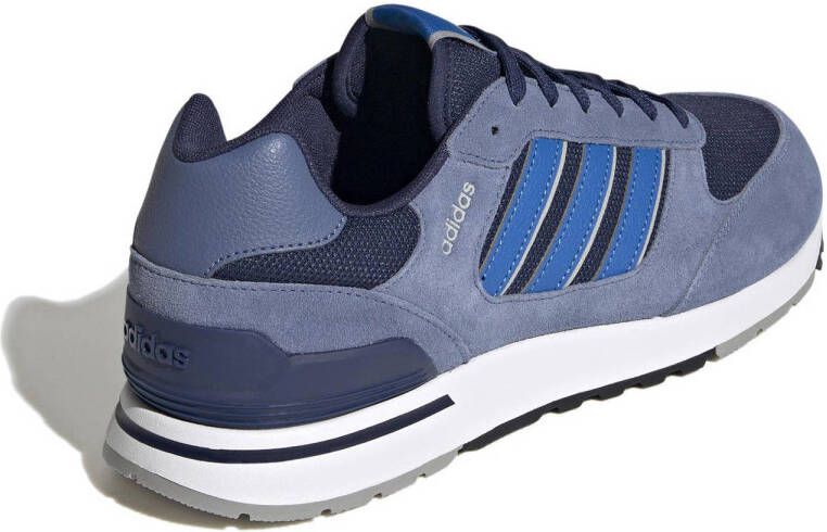 adidas Sportswear Run 80s sneakers blauw donkerblauw kobaltblauw