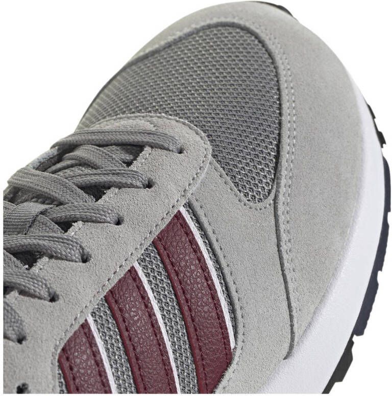 adidas Sportswear Run 80s sneakers grijs rood donkerblauw