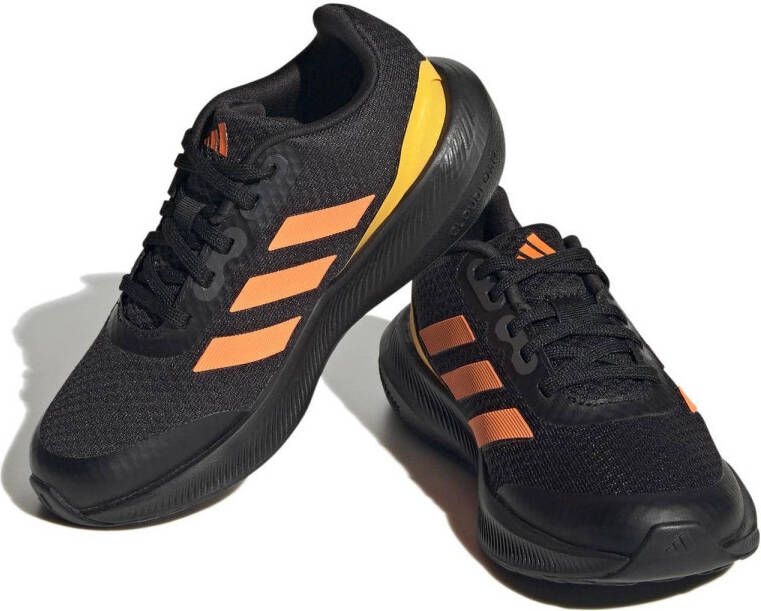 adidas Sportswear Runfalcon 3.0 sneakers zwart oranje