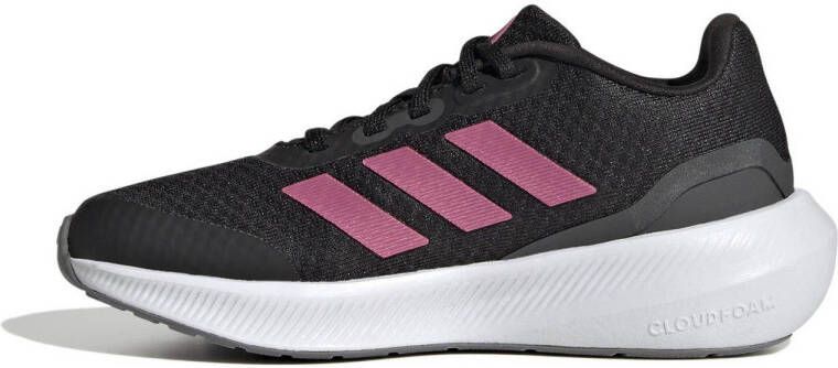 adidas Sportswear Runfalcon 3.0 sneakers zwart roze grijs