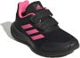 Adidas Sportswear Tensaur Run 2.0 sneakers zwart fuchsia Mesh 36 2 3 - Thumbnail 1
