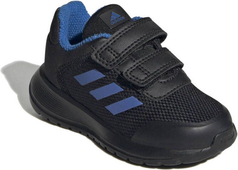 adidas Sportswear Tensaur Run 2.0 sneakers zwart kobaltblauw