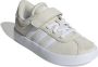 Adidas Sportswear VL Court 3.0 sneakers beige wit Jongens Meisjes Suede 28 - Thumbnail 7