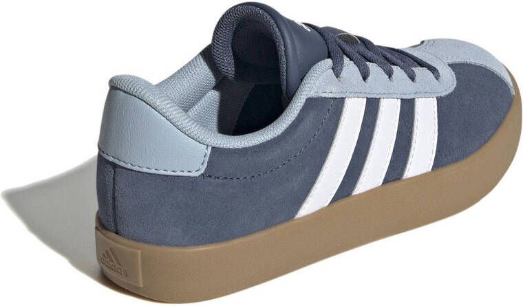 Adidas Sportswear VL Court 3.0 sneakers donkerblauw lichtblauw wit Suede 36 2 3 - Foto 4