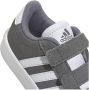 Adidas Sportswear VL Court 3.0 sneakers donkergrijs wit Suede 27 - Thumbnail 5