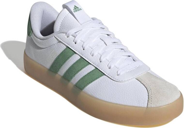 adidas Sportswear VL Court 3.0 sneakers wit groen beige