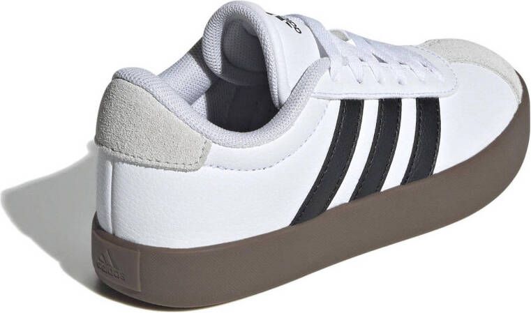 adidas Sportswear VL Court 3.0 sneakers wit zwart beige