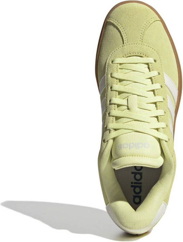 adidas Sportswear VL Court Bold sneakers lichtgeel wit