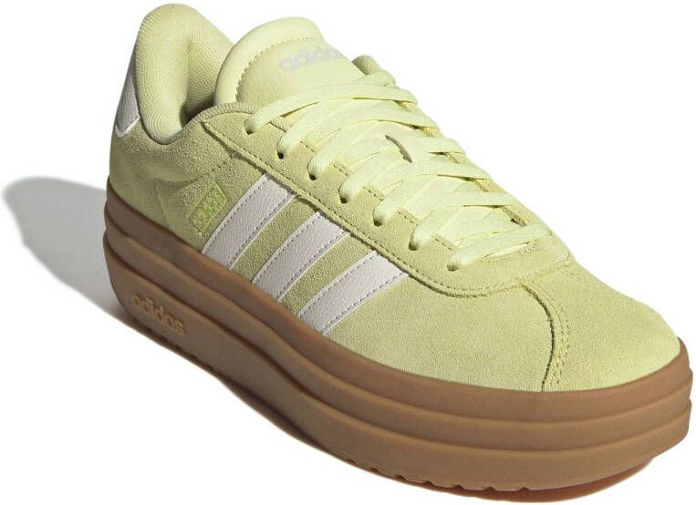 adidas Sportswear VL Court Bold sneakers lichtgeel wit
