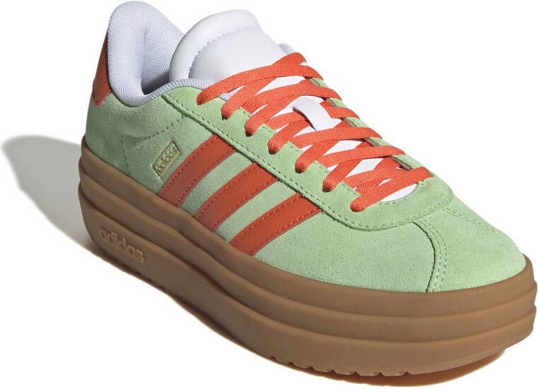 adidas Sportswear VL Court Bold sneakers lichtgroen oranje