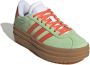 Adidas Vl Court Bold Unisex Schoenen Groen Maat: 37 1 3 Leer Foot Locker - Thumbnail 5