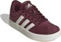 Adidas Sportswear VL Court sneakers donkerrood wit Suede 36 2 3 - Thumbnail 6