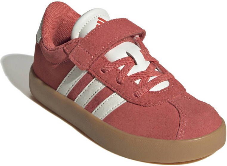 adidas Sportswear VL Court sneakers koraalrood wit