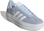 Adidas Sportswear VL Court Bold sneakers lichtblauw wit - Thumbnail 4