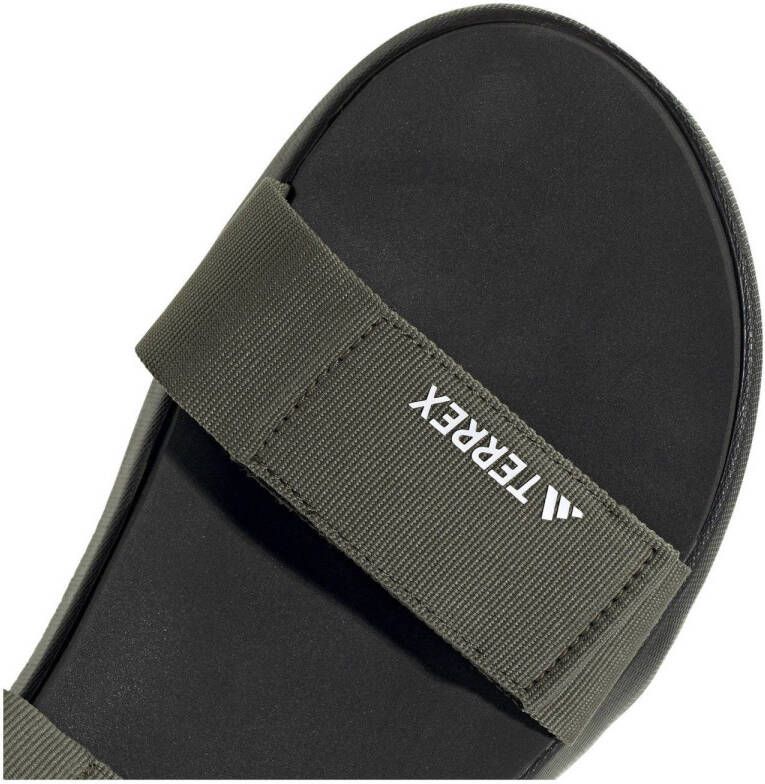 adidas Terrex Hydroterra Light outdoor sandalen zwart olijfgroen
