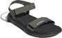Adidas Terrex Hydroterra Light outdoor sandalen zwart olijfgroen - Thumbnail 5