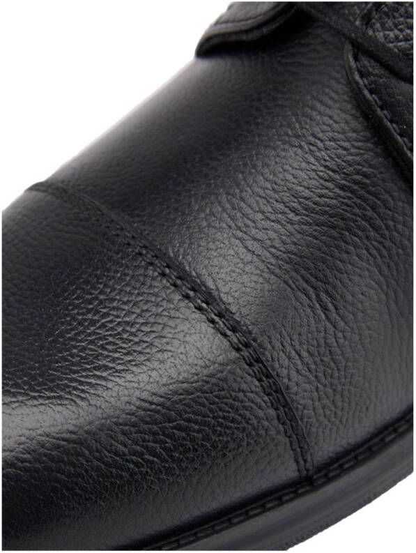 AM SHOE leren veterschoenen zwart