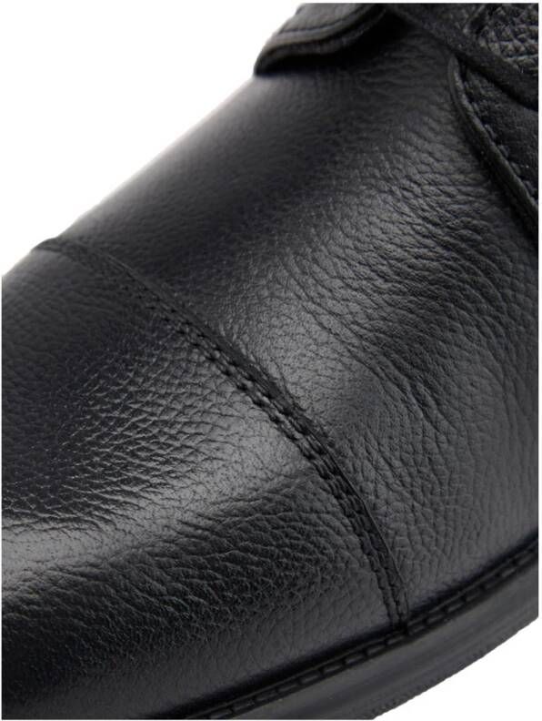 AM SHOE leren veterschoenen zwart