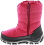 Antarctica Snowboots met ritssluiting voor kinderen AN 123 Fuxia Zwart -28EU - Thumbnail 3