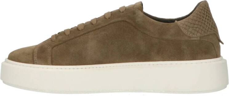 Antony Morato Artem suède sneakers camel