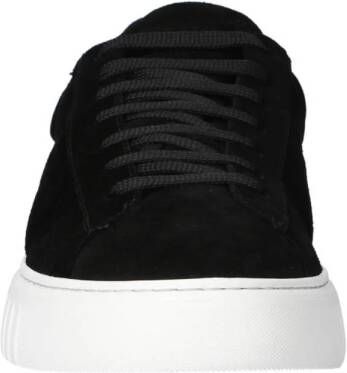 Antony Morato Brunt suède sneakers zwart