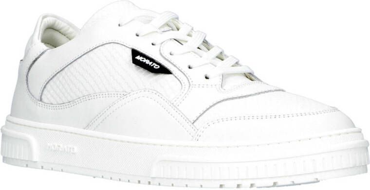 Antony Morato Connie animal leren sneakers wit