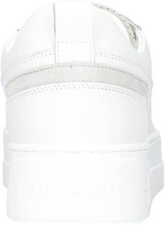 Antony Morato Flint powder leren sneaker wit beige