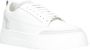 Antony Morato Flint powder leren sneaker wit beige - Thumbnail 3