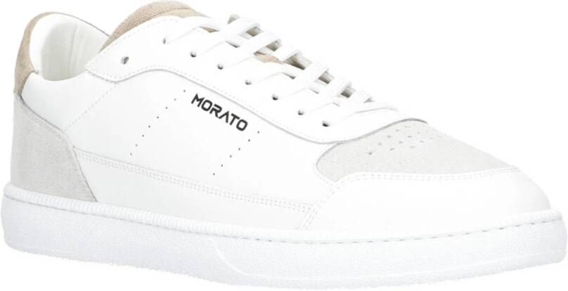 Antony Morato leren sneakers wit