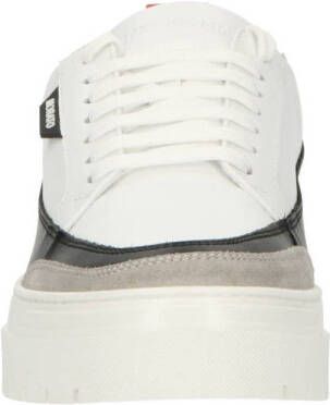 Antony Morato leren sneakers wit zwart