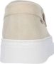 Antony Morato Witte Leren Slip-On Mocassin Rubberen Zool White Heren - Thumbnail 6